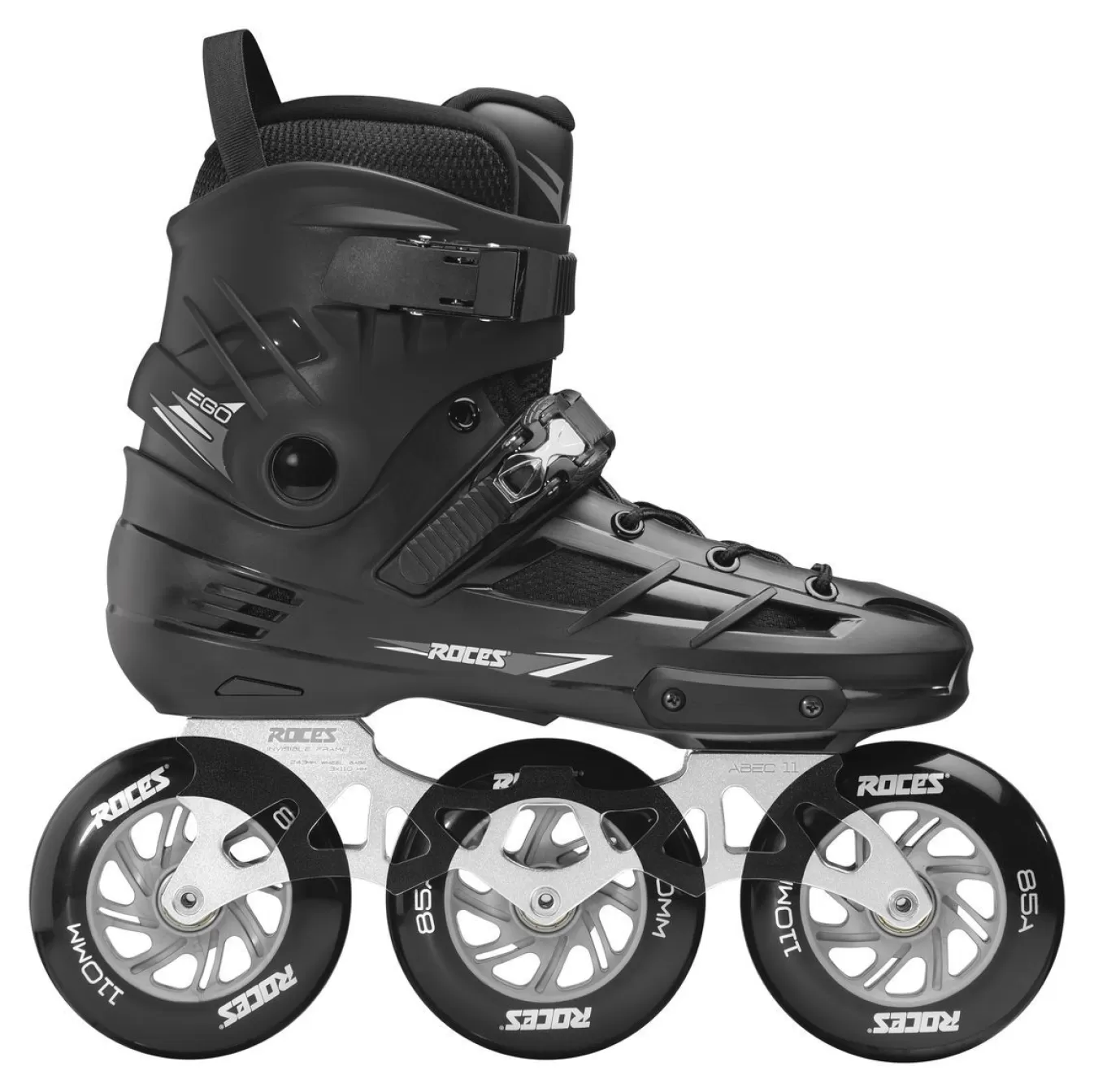 Outlet Ego 3X110 Tif Black-Silver Inline Skates