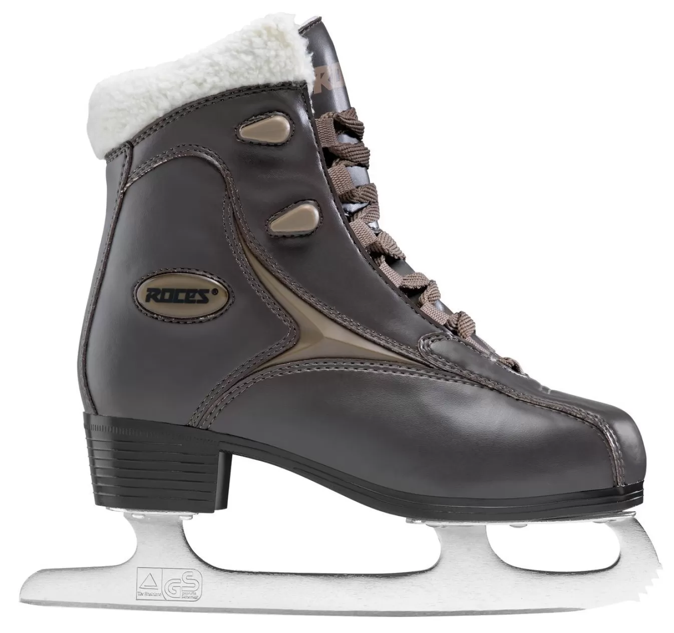 Cheap Ice Skate-Mod. Fur Brown Ice Skates