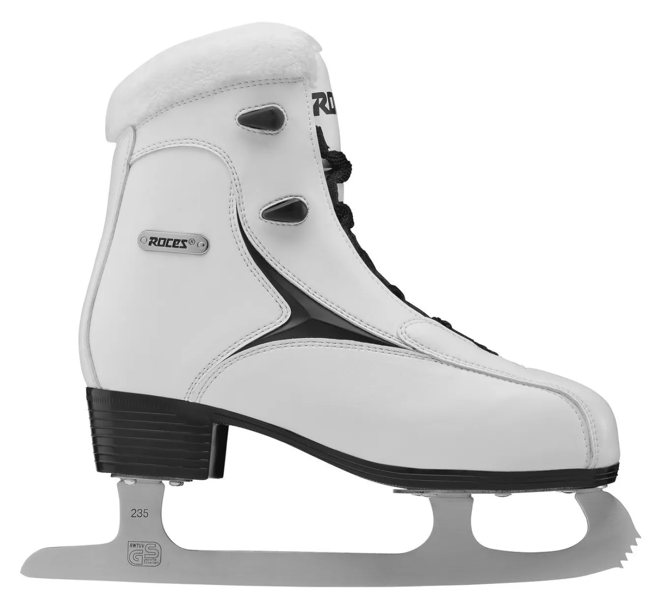 Store Ice Skate-Mod. Fur Inside White Ice Skates