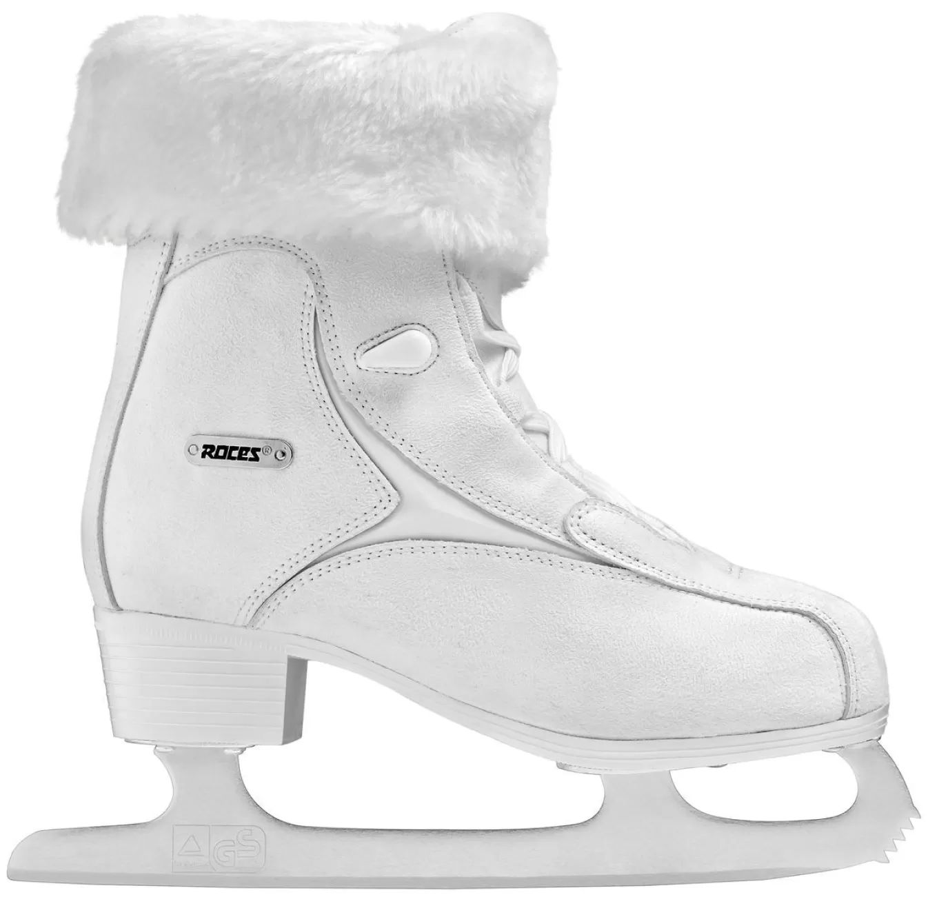 Fashion Ice Skate-Mod. Fur White Ice Skates