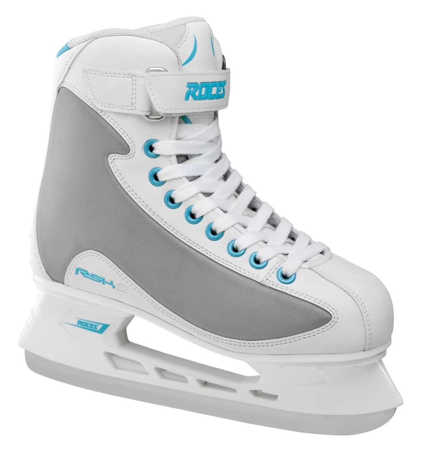 Outlet Ice Skate-Mod. Rsk 2 White-Azure Ice Skates