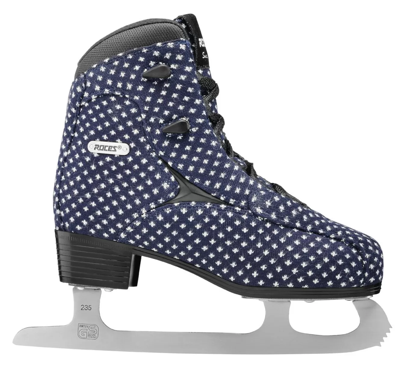 New Ice Skate-Mod. Wooly Blue Ice Skates