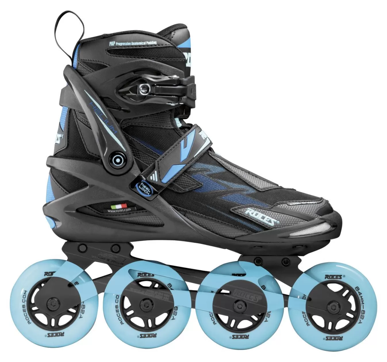 Hot Inline Skate Helium W Tif Black-Azure Inline Skates