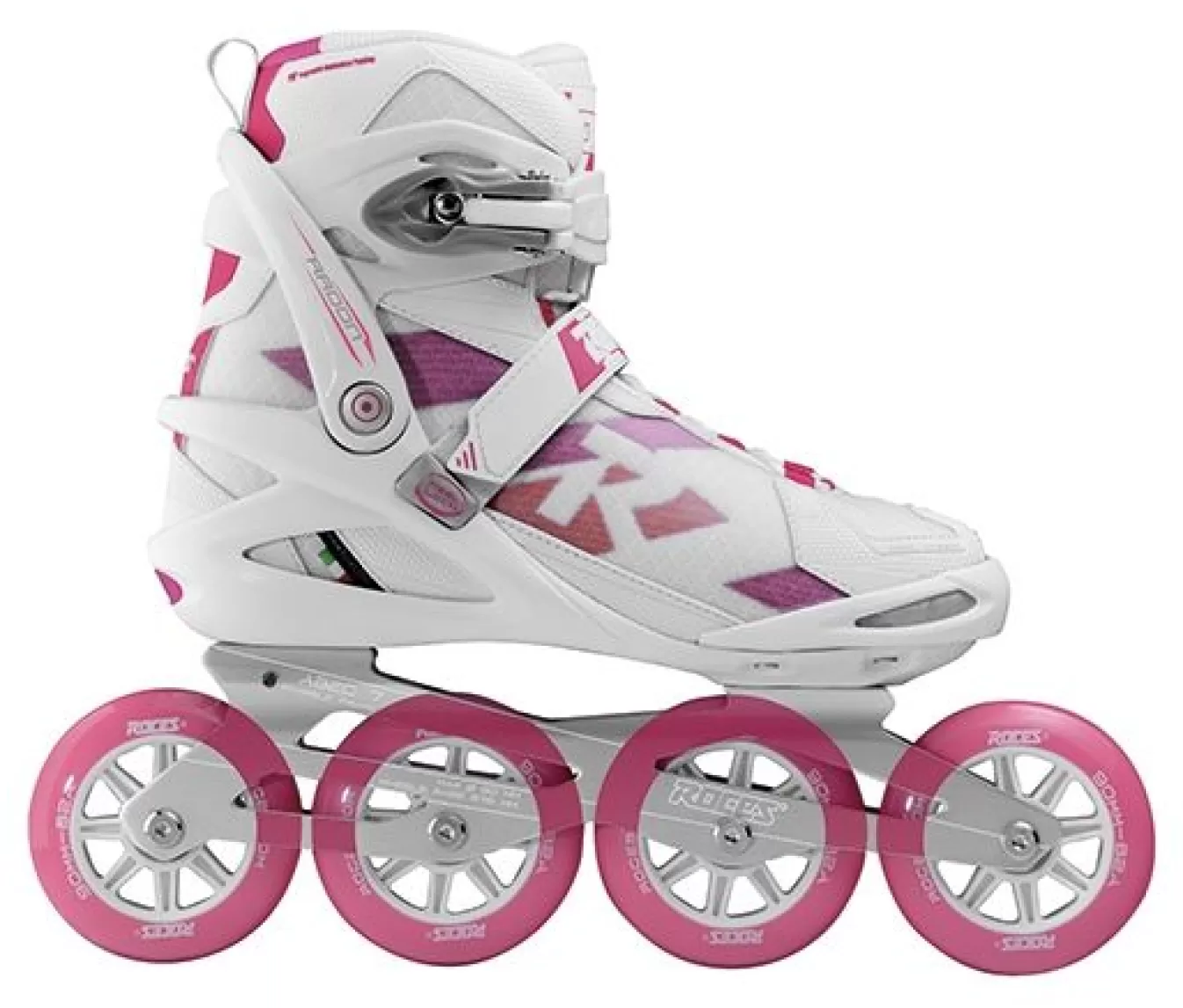 Hot Inline Skate Rradon W Tif White-Magenta Inline Skates