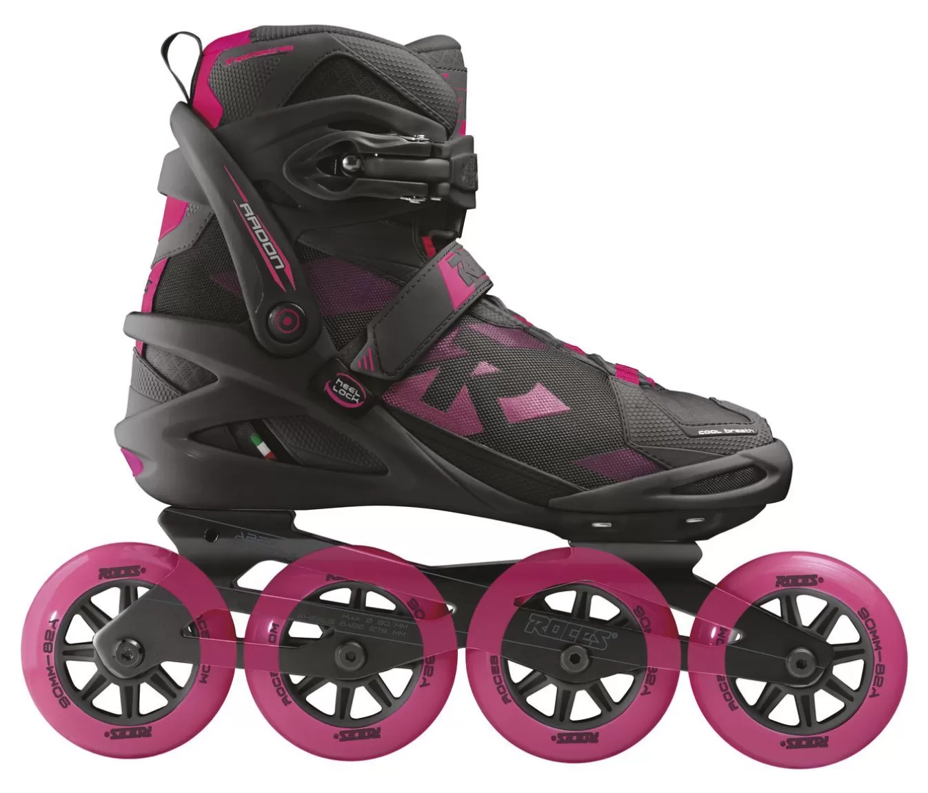 Hot Inline Skate Rradon W Tif White-Magenta Inline Skates