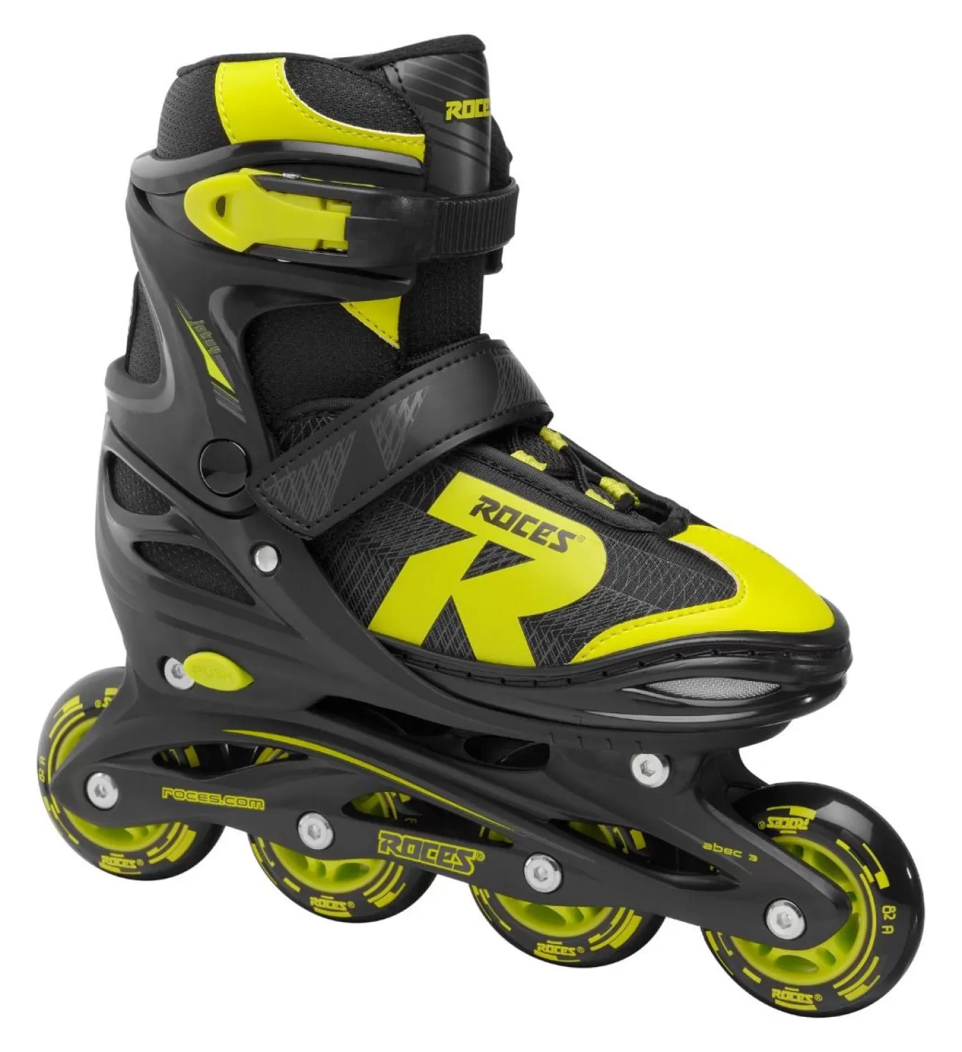 Outlet Jokey 2.0 Boy Black-Lime Inline Skates