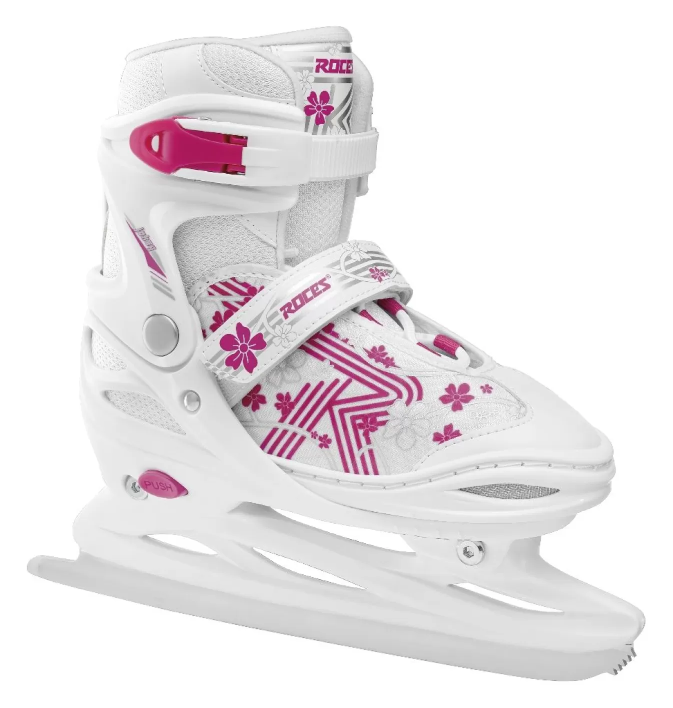 New Jokey Ice 3.0 Girl White-Pink Ice Skates