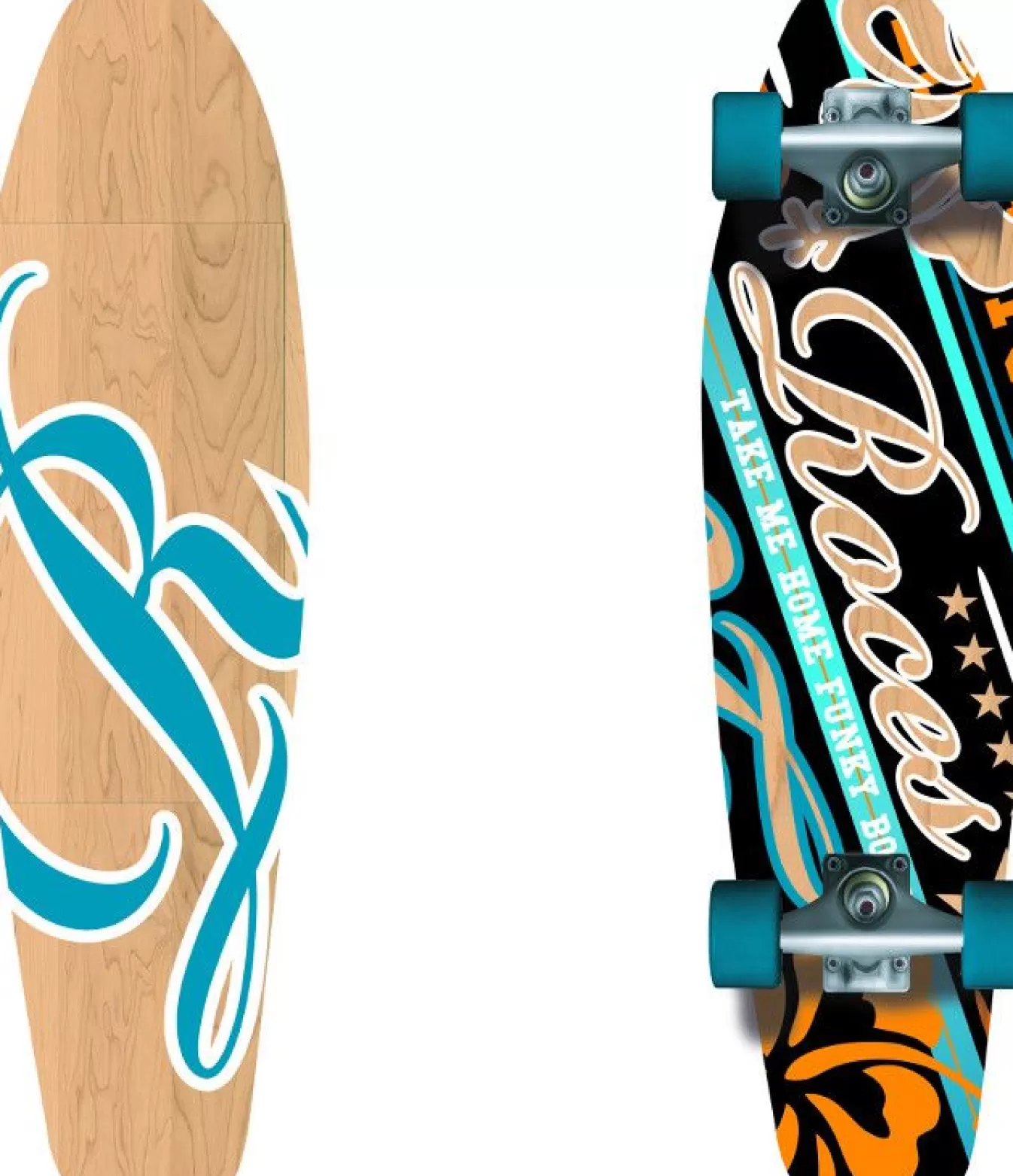 Fashion Minicruiser-Mod. Wps 2 Mini Skateboards