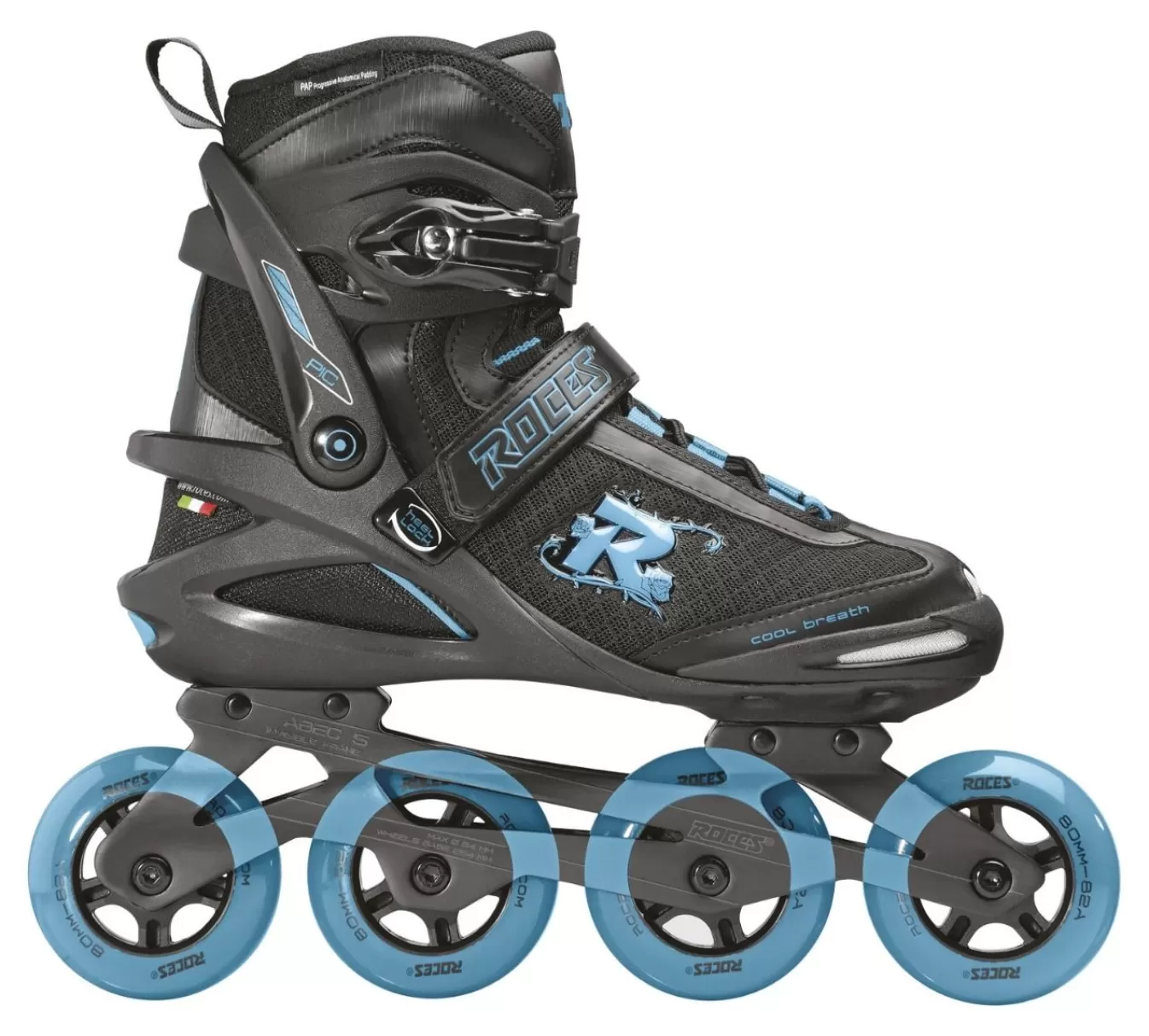 Cheap Pic W Tif Black-Azure Inline Skates