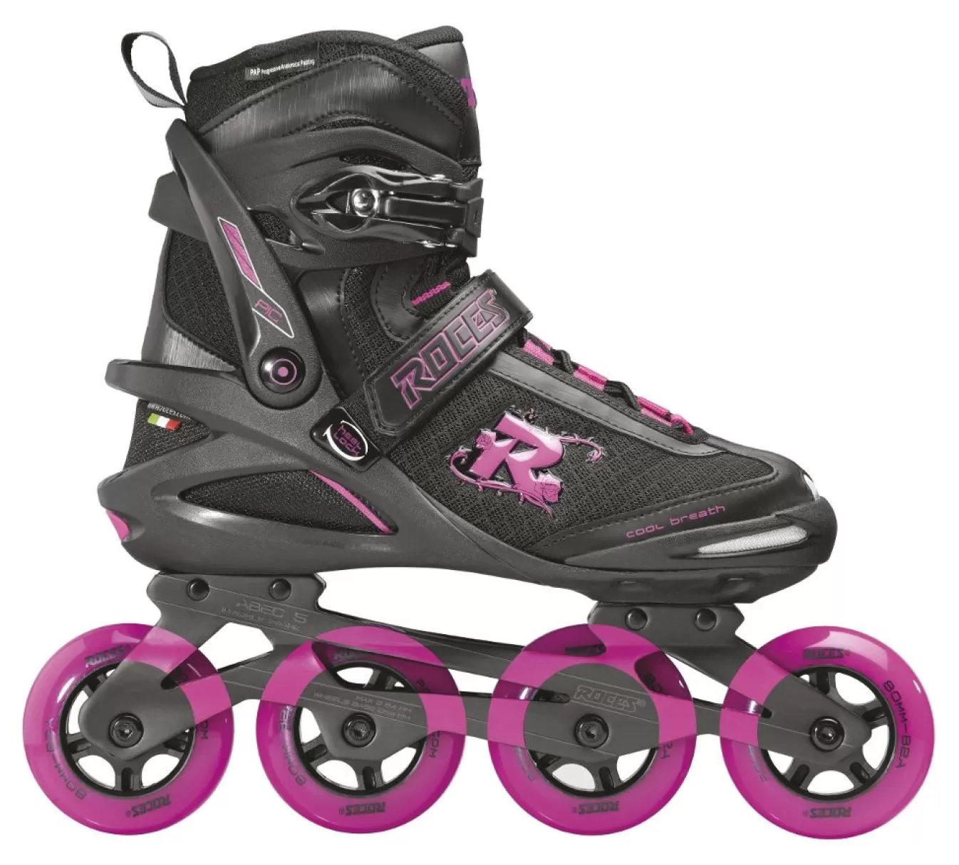 Discount Pic W Tif Black-Fuchsia Inline Skates