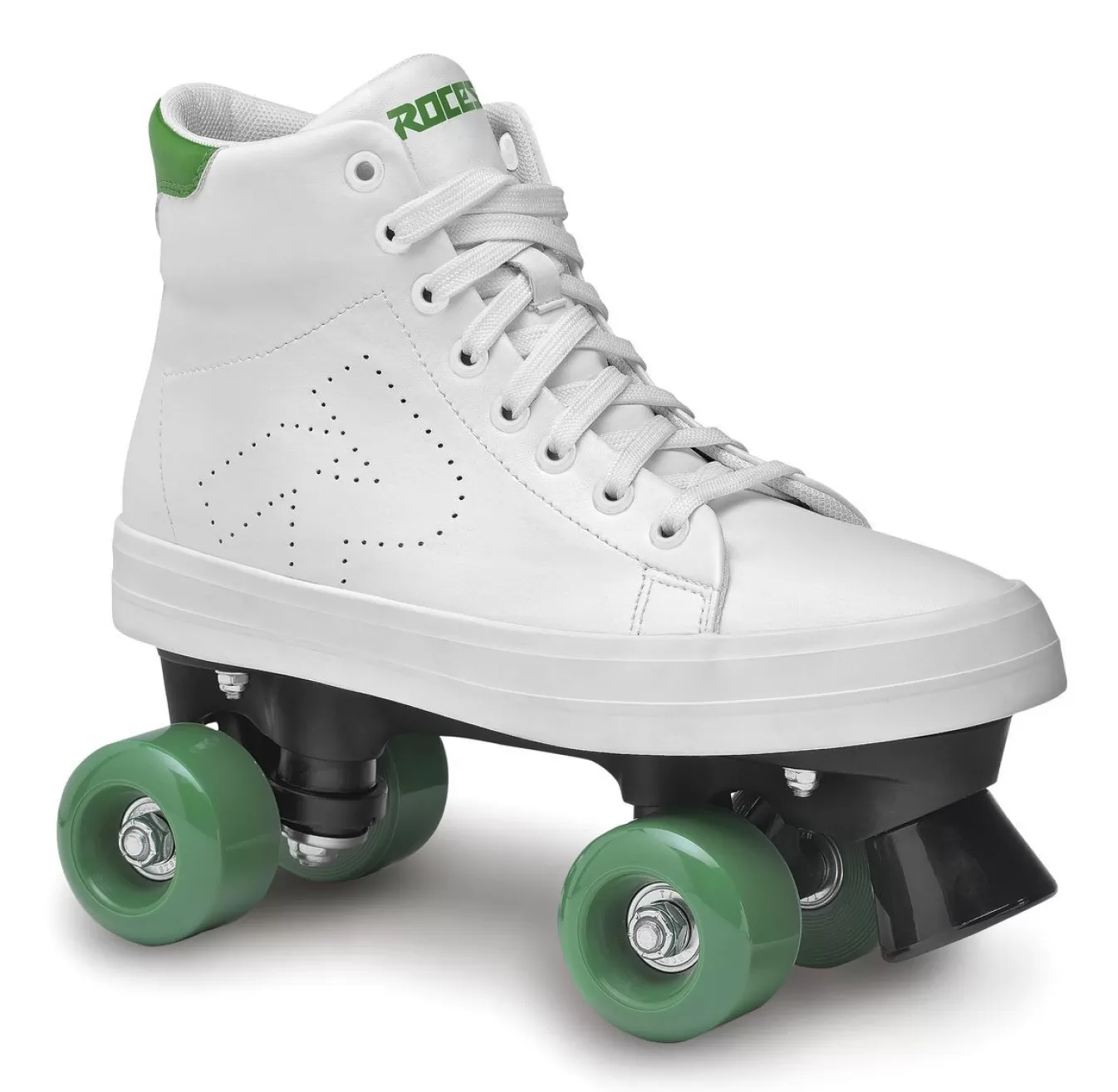 Store Roller Skate-Mod. Ace White-Green Roller Skates