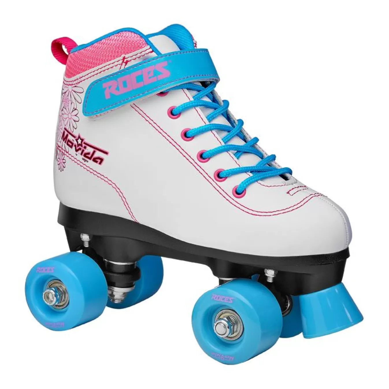 Flash Sale Roller Skate-Mod. Movida Art White-Violet-Blue Roller Skates