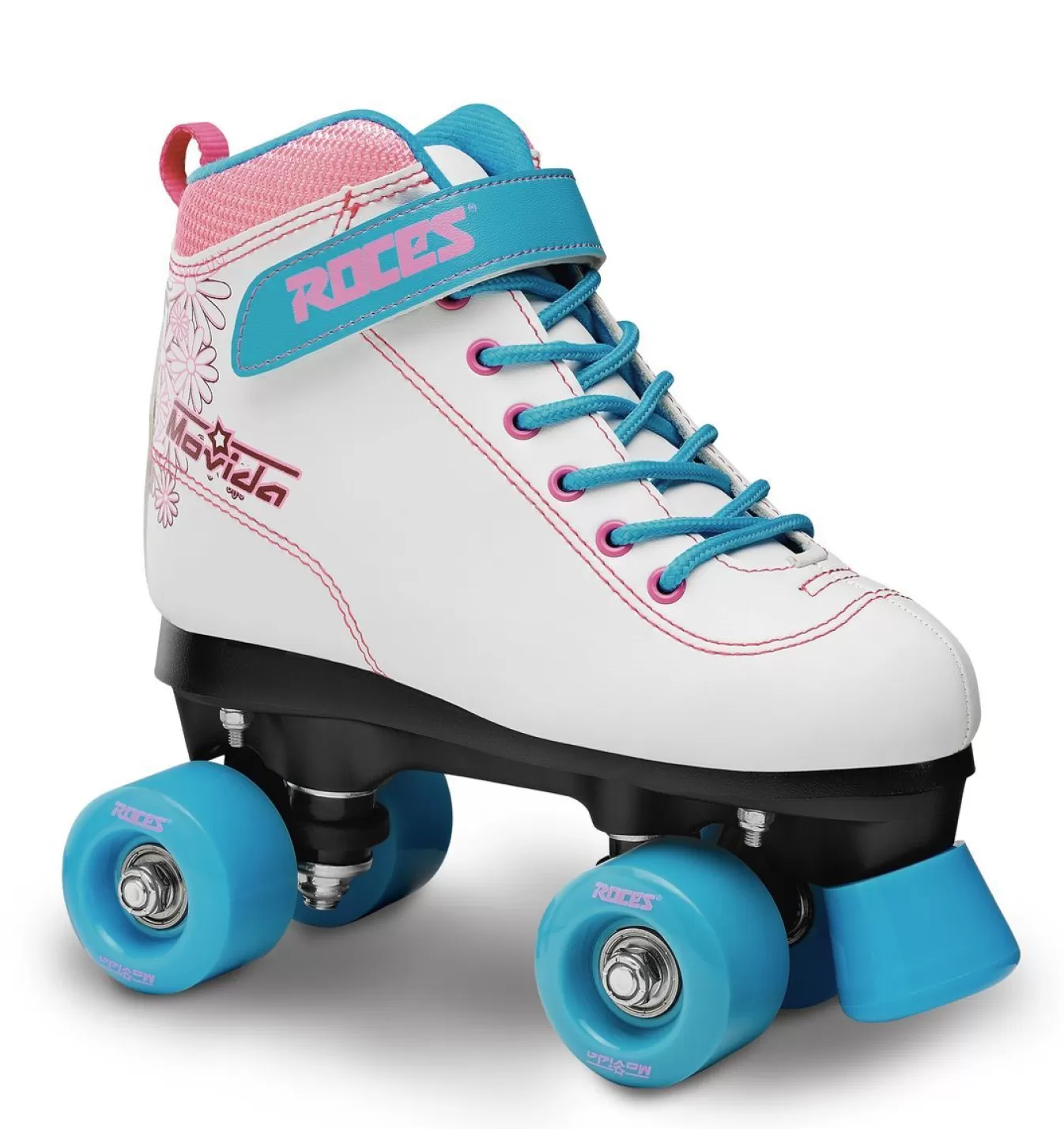 Flash Sale Roller Skate-Mod. Movida Art White-Violet-Blue Roller Skates