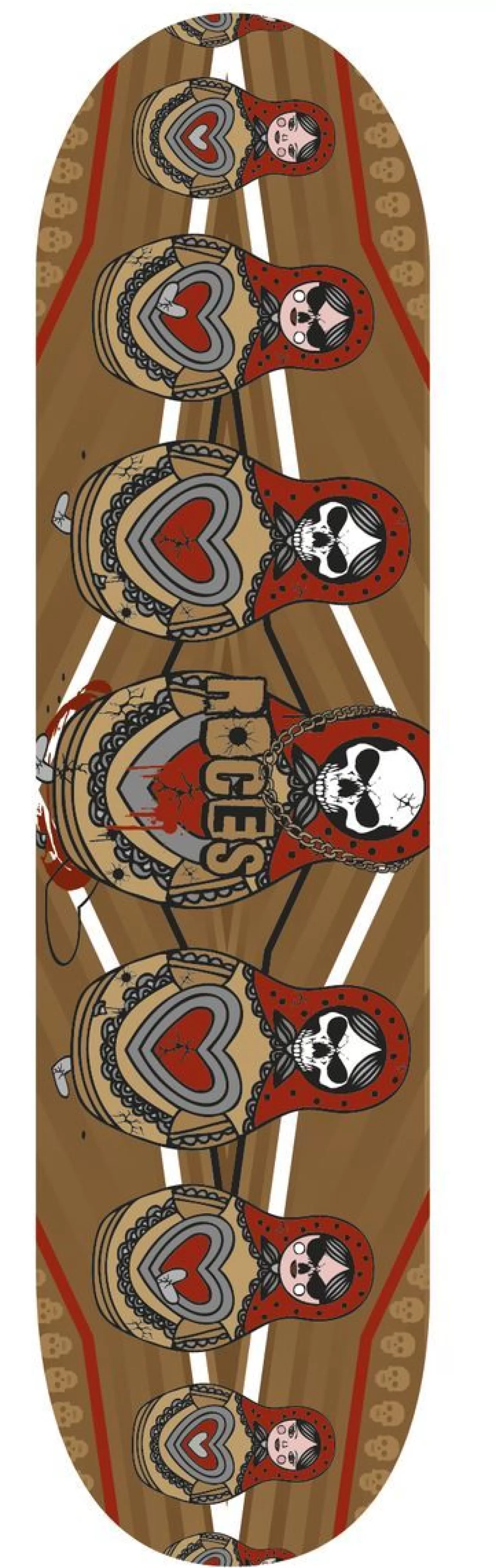 Cheap Skateboard-Mod. Matrioskull Skateboards