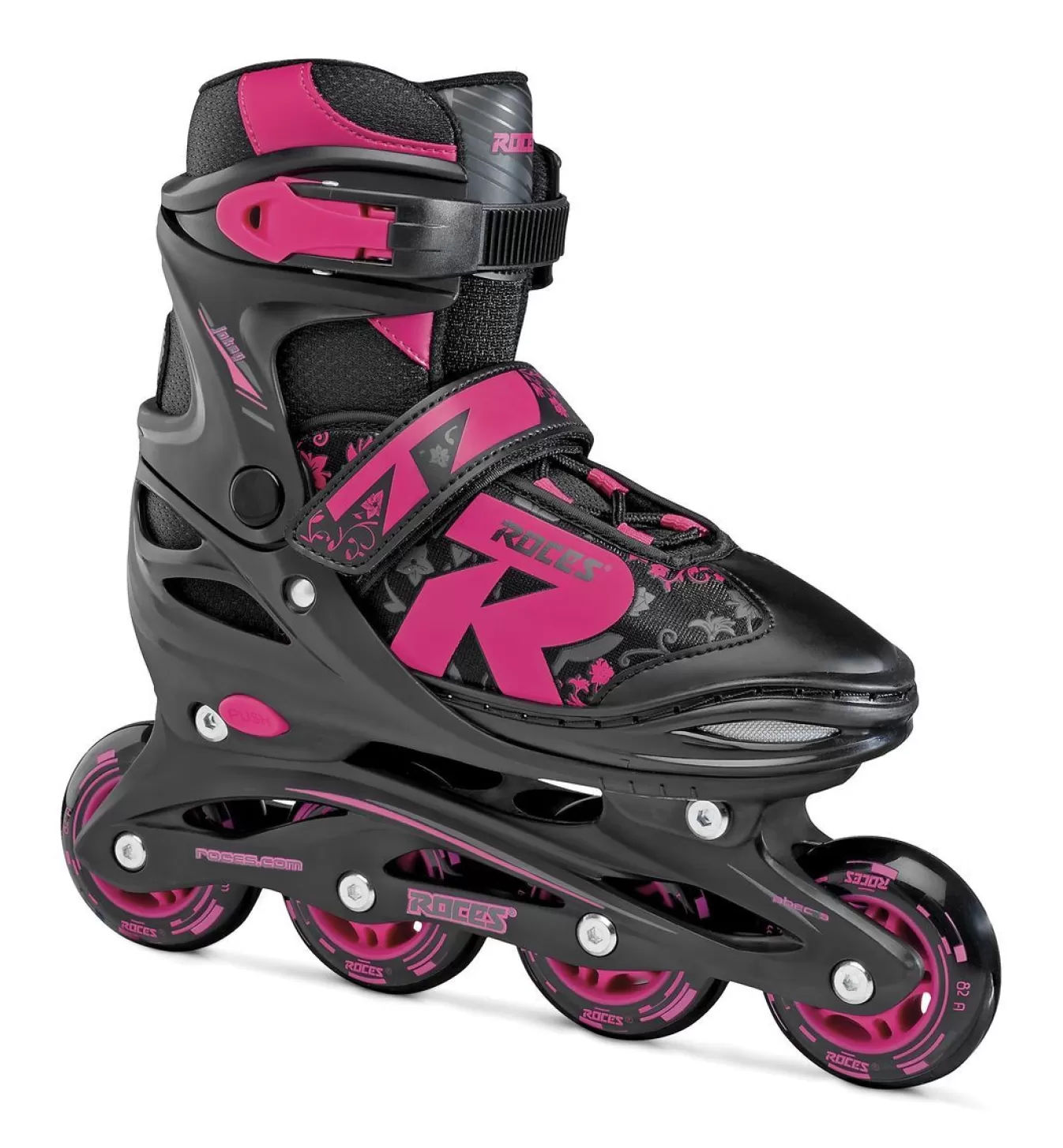 Sale The Adjustable Inline Skate Jokey 2.0 Girl Black-Pink Inline Skates