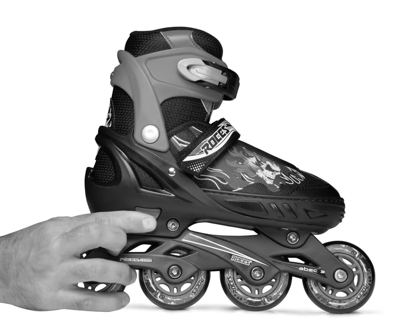 Best Sale The Adjustable Inline Skate Jokey 3.0 Boy Black-Lime Inline Skates