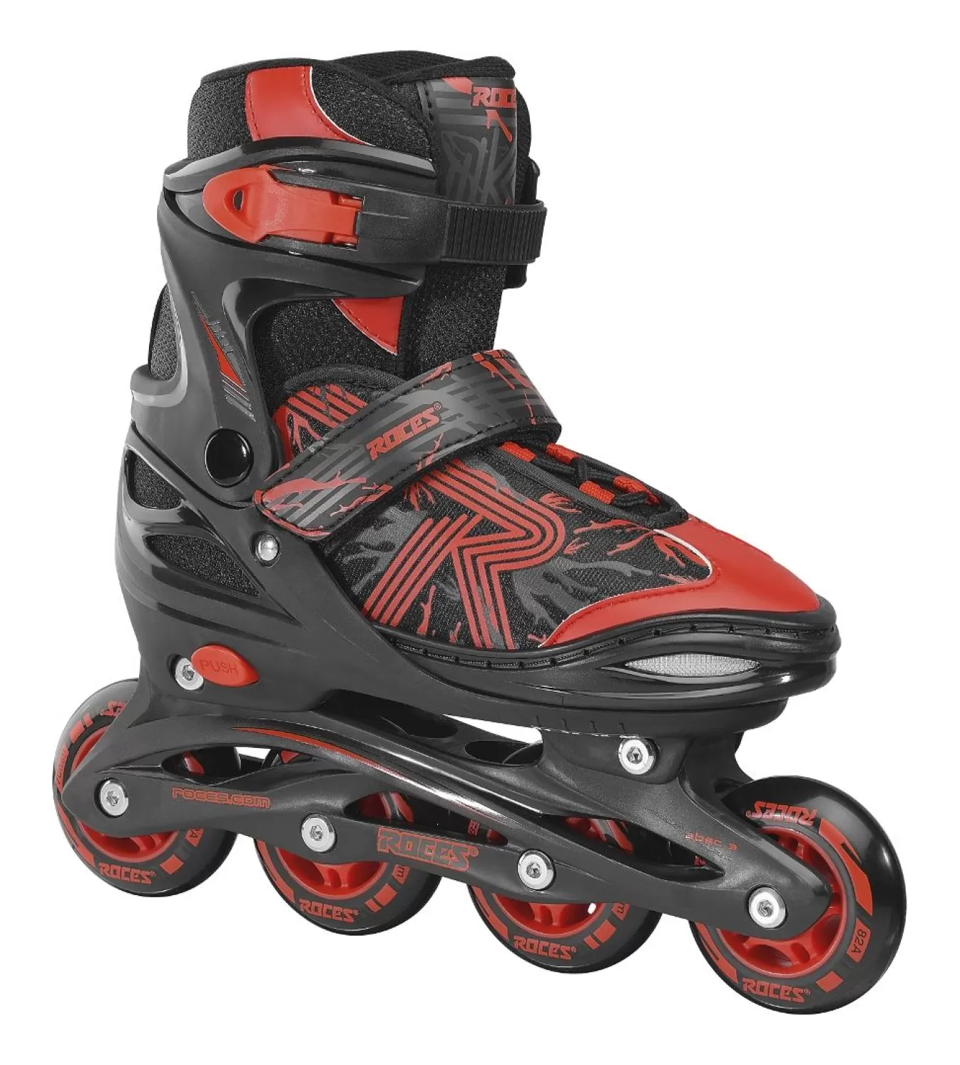 Cheap The Adjustable Inline Skate Jokey 3.0 Boy Black-Red Inline Skates