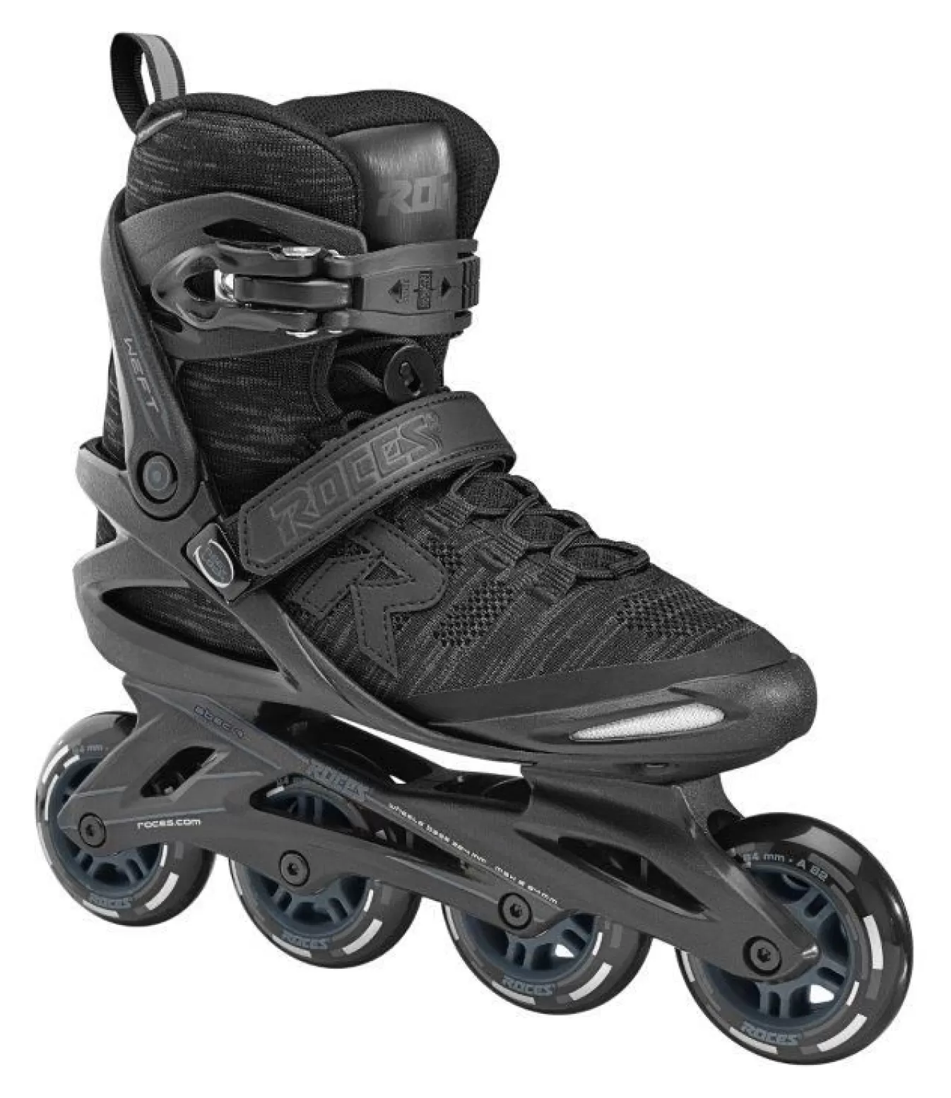 Flash Sale Weft Thread Black-Dark Charcoal Inline Skates